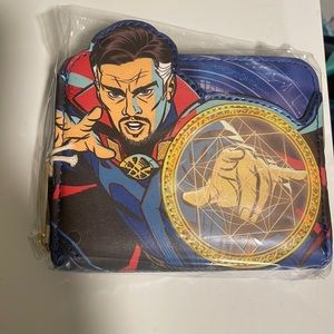 Doctor Strange in the Multiverse of Madness Glow in the Dark Zip Around Wallet